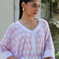 Bella kaftan set Pink