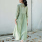 Charlotte Overlay kurta set Green
