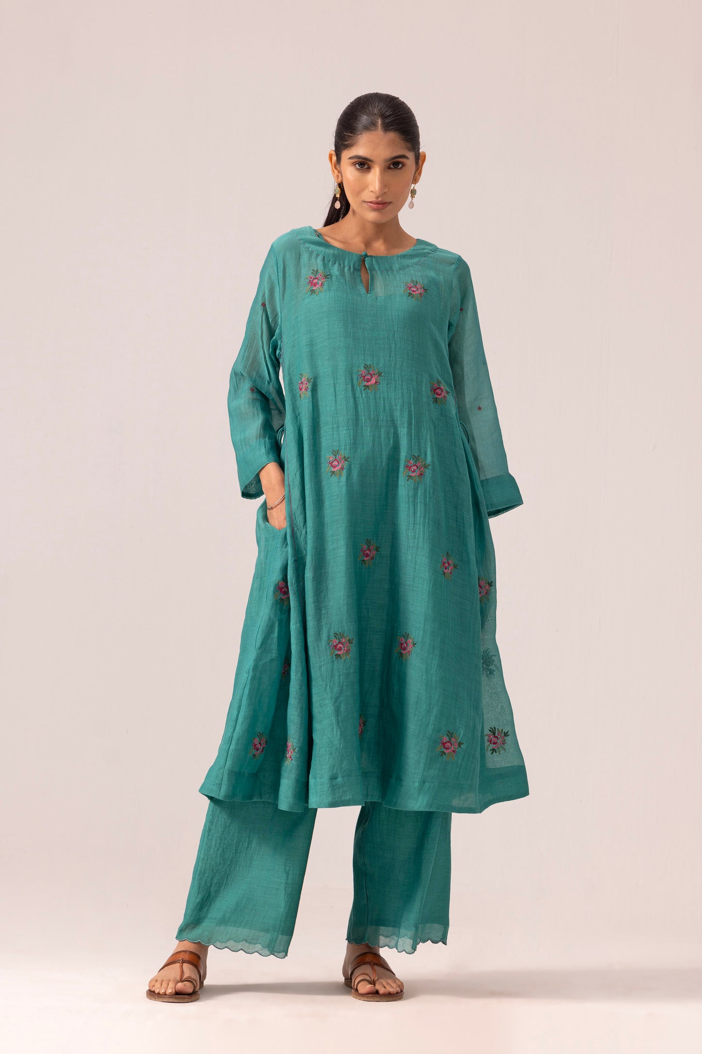 Kashish Kurta Set Green