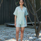 Coral co-ord set Green