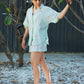 Coral co-ord set Green