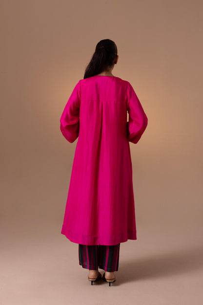 Chaya Kurta Set - Pink