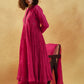 Indu Ghera Kurta Set of 3 - Dark Pink