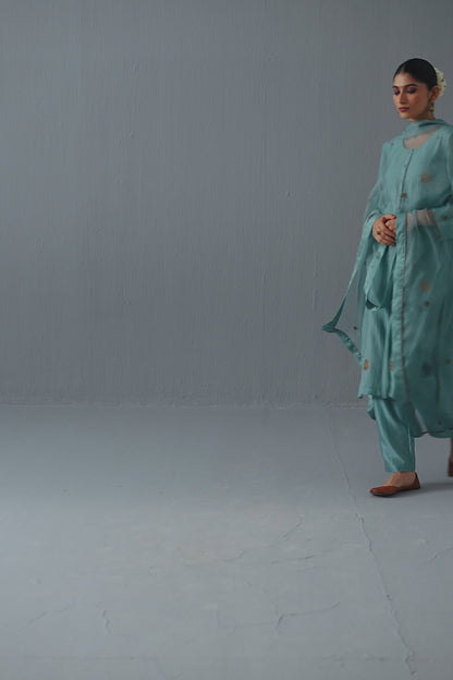 Malti Kurta Set Blue