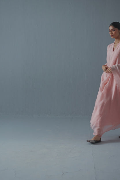 Ankita Kurta Set Powder Pink