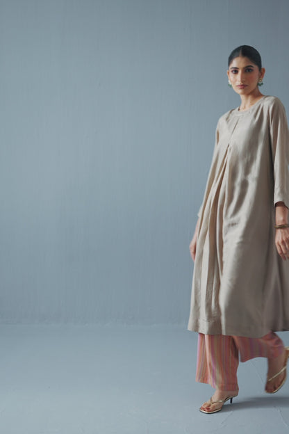 Maya Kurta Set Grey