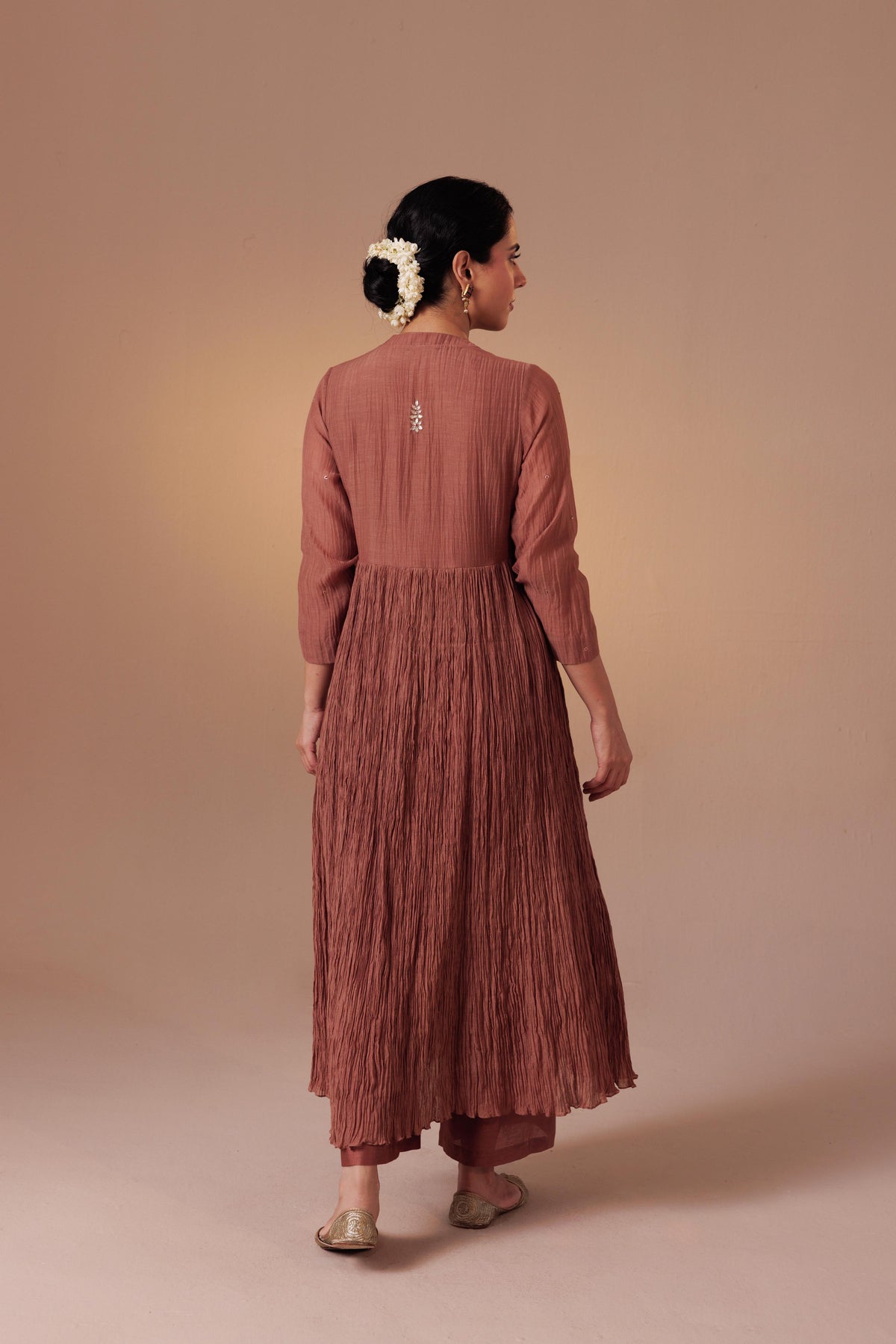 Indu Kurta Set - Brown