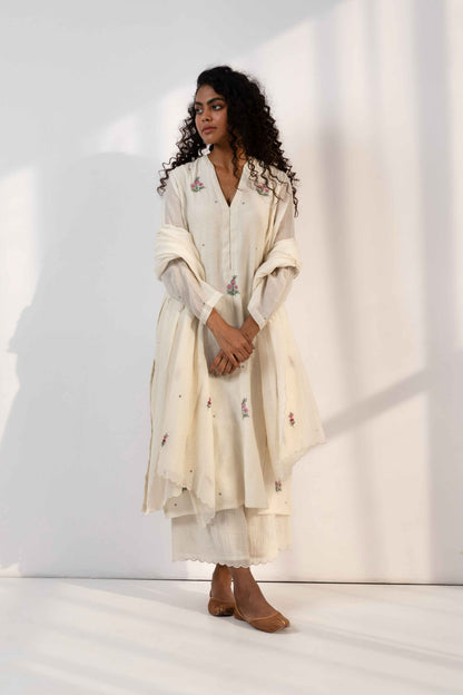 Ivy White Kurta Set of 3